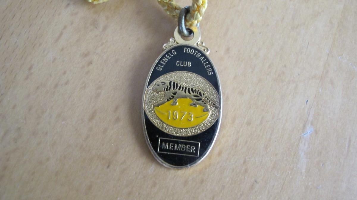 1973 SANFL Glenelg Members Medallion Premiership Year
