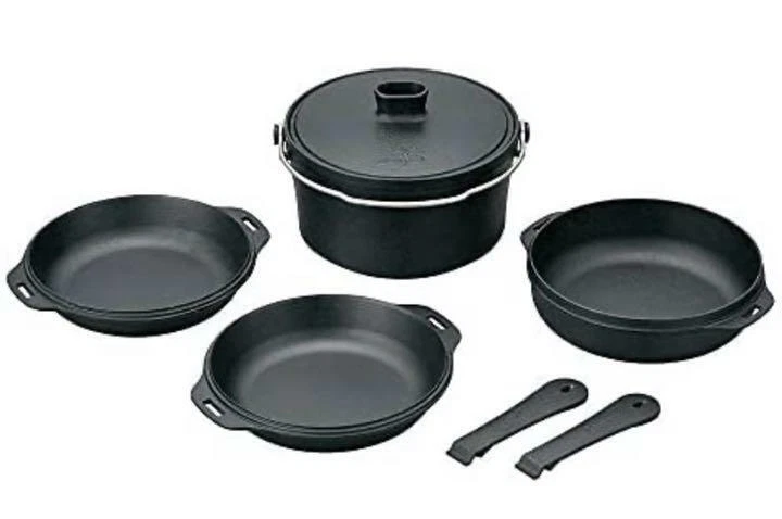 Snow peak CS-550 Combo Dutch Duo Outdoor Cookware Convenience For Camp Japan F/S - Image 4 of 4