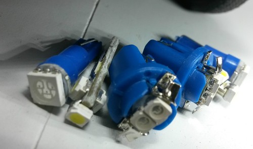 Bright Blue SMD LED Dash Instrument Speedo Land Rover Defender 90/110 TD5 kit - Picture 2 of 3