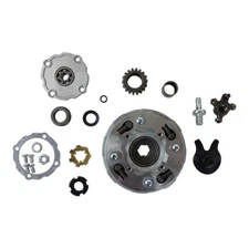 ATV CLUTCH ASSEMBLY SEMI AUTOMATIC ENGINE ONLY 110 125cc CHINESE 17 18 TEETH 