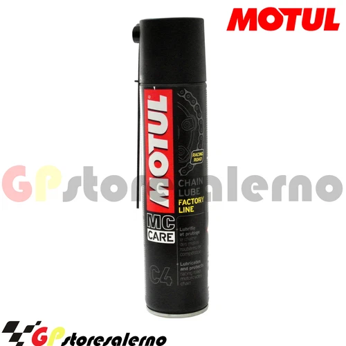 C4 CHAIN LUBE GREASE CHAIN FACTORY LINE MOTUL 400ML FRAME