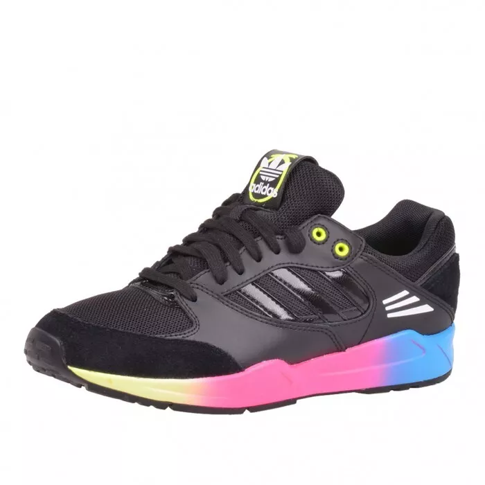 Adidas black rainbow shoes sale