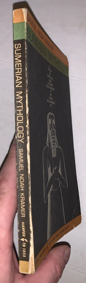 SIGNED, 1961, SUMERIAN MYTHOLOGY, by SAMUEL NOAH KRAMER, ANCIENT RELIGION, GODS - Image 2 of 4