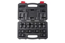 Sunex 2665 13 Piece 1/2" Drive Metric Universal Impact Socket Set