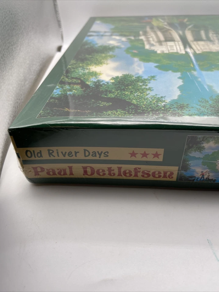Paul Detlefsen “Old Rivers Days” 1000 Pieces 50x75cm Jigsaw Puzzle New sealed - Image 3 of 4
