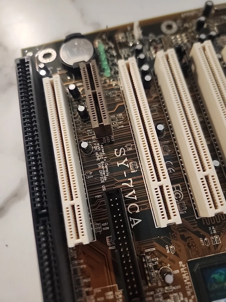 1PC Used Motherboard SOYO SY-7VCA 1998 Board Only - Image 3 of 4