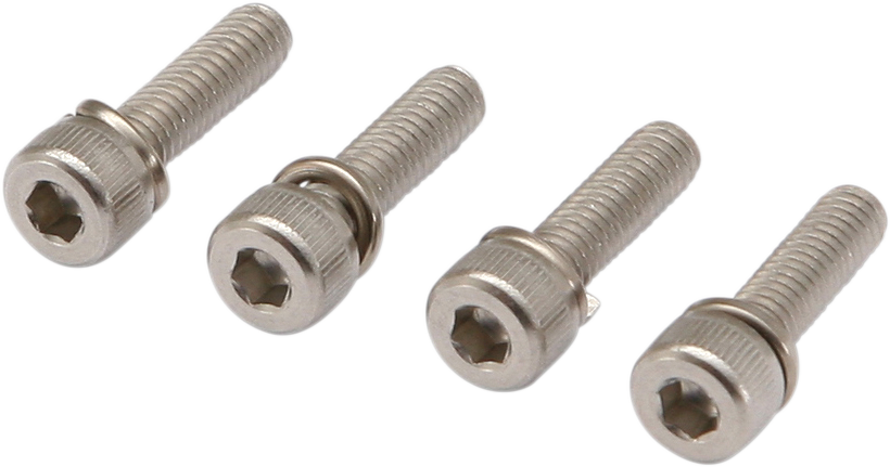 Moose Racing - 1050-0379 - Float Bowl Screw Set, M4 x 12mm for  