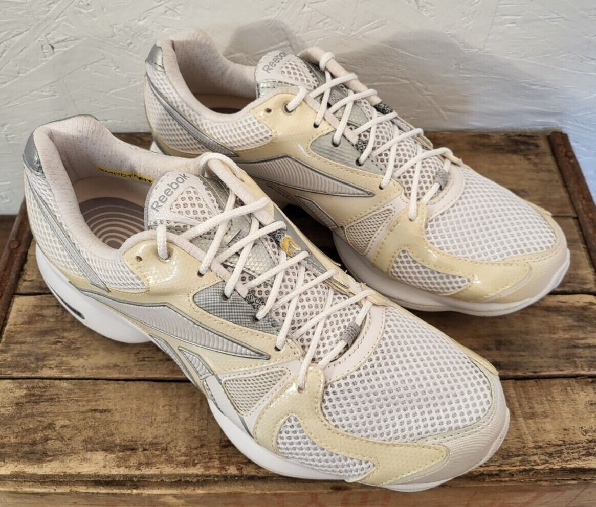 Reebok Shoes Women's US White Cross Trainer Running Sneakers Lace Up  Comfort