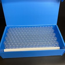 VWR Glass Vial 17 X 60 mm 1/4 oz Screw Thread Neck Total of 288 Vials