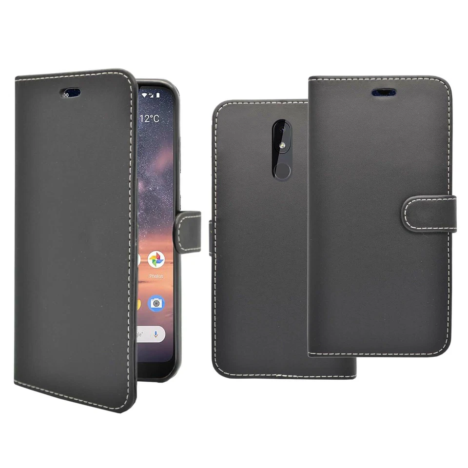 Case For Nokia 3.2 Wallet Flip PU Leather Stand Card Slot Pouch Phone Cover - Image 2 of 4