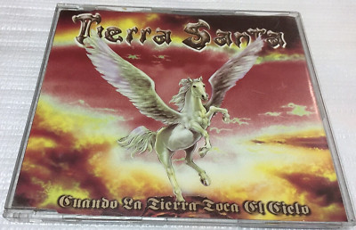 TIERRA SANTA 2001 Cuando La Tierra Toca El Cielo Cd Single  1º Ed MAGO DE OZ
