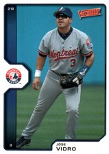 Jose Vidro 2B Expos Upper Deck  Baseball Card #352 2002