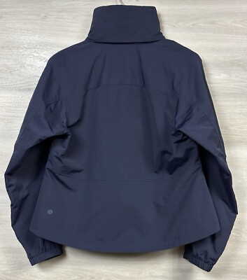 Lululemon Always Effortless Jacket Size 8 Midnight Navy MDNI 25960