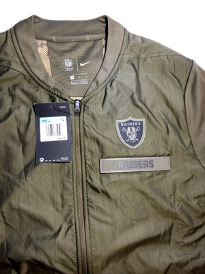 raiders salute to service jacket