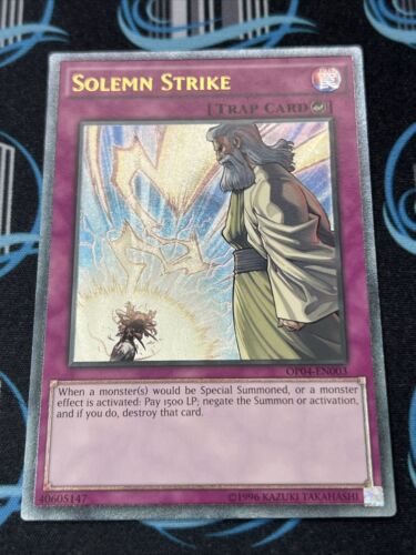 Yugioh Solemn Strike OP04-EN003 Ultimate Rare NM - Picture 1 of 1