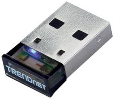 TRENDnet Micro Bluetooth USB 2.0 Adapter for Windows, Mac, Linux, LED Indicator