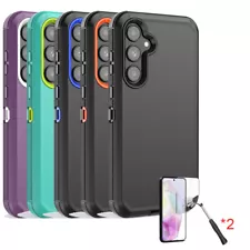 For Samsung Galaxy A35 5G Case Heavy Duty Rugged Rugged +2*Screen Protector