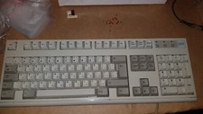 Original IBM slim mechanical keyboard for PC 1993 year of manufacture PS2