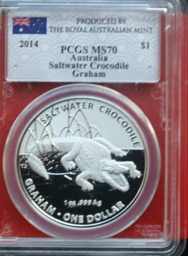 PCGS Certified MS 70 Silver Bullion