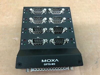 Moxa OPT8-M9 DB62(M) to 8 x DB9(M) Connection Box 