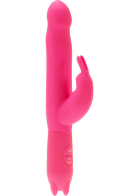 ME YOU US Ultra Joy Silicone Rabbit Vibrator Dildo 10 Modes Toy Waterproof Pink