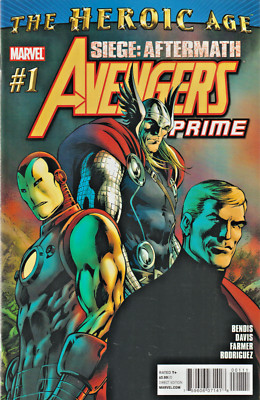AVENGERS PRIME #1  THE HEROIC AGE   MARVEL  2010  NICE!!!