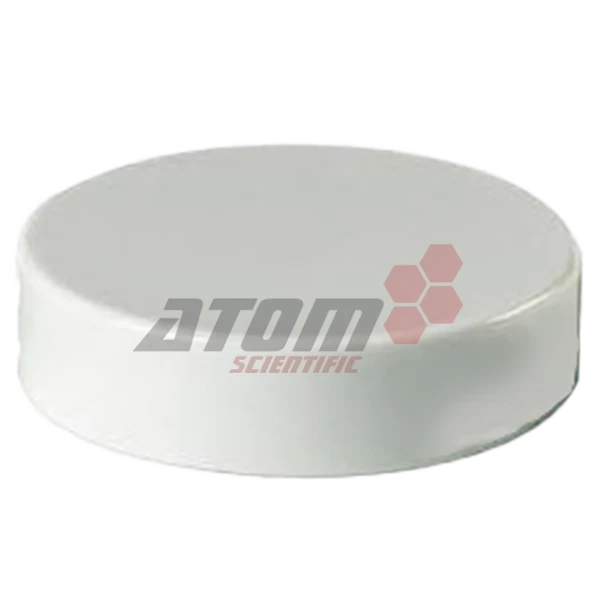 AJ COPE & SON LTD 100 Pack Screw cap white polypropylene wadless R3/38 thread *Free P&P*