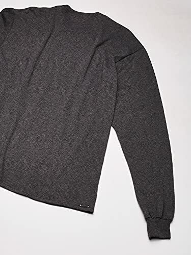 Soffe 100% Cotton Adult Crew Neck Long Sleeve Shirt - Picture 3 of 22