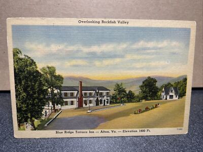 Blue Ridge Terrace Inn Afton Virginia Postcard￼