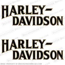 Fits Harley-Davidson Fuel Tank Motorcycle Decals - Style 14 FXEF Low FXS 6.75"