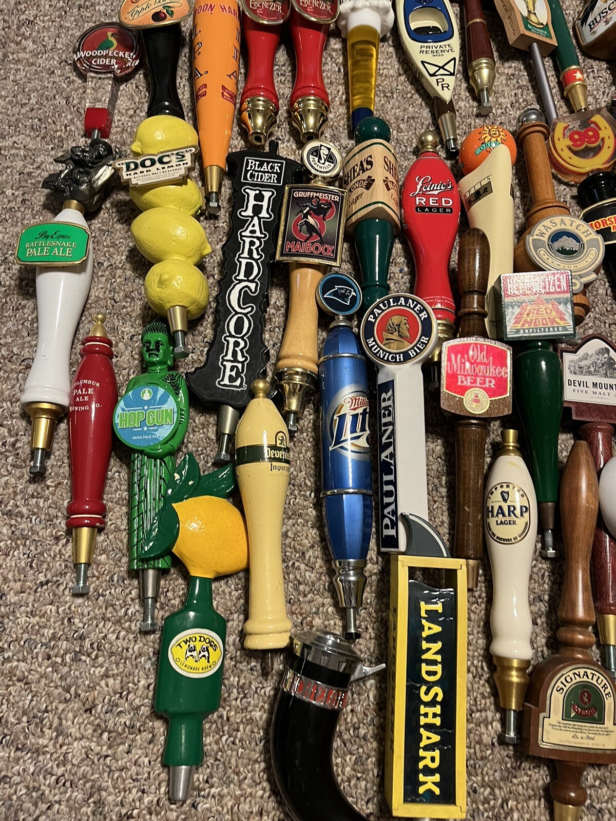 Lot Of 52 RARE Beer Tap Handles eBay