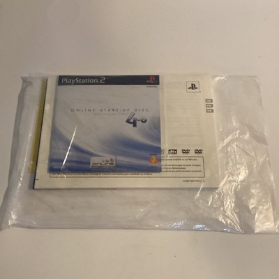 SEALED Sony PlayStation 2 PS2 System Manual & Start-Up Disc 4.0 New
