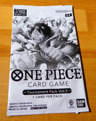 ONE PIECE CARD ENGLISH PROMO TOURNAMENT PACK VOL.5 X1 BOOSTER SEALED NEW  MINT