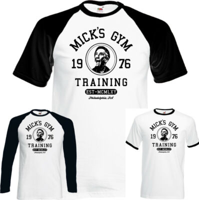 Mick's Fitness Rocky Herren Lustige Film Balboa Boxen Boxer Mma Training Top