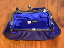 Olga Berg Purple Clutch