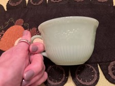 Vintage Anchor Hocking Jadeite Tea Cup