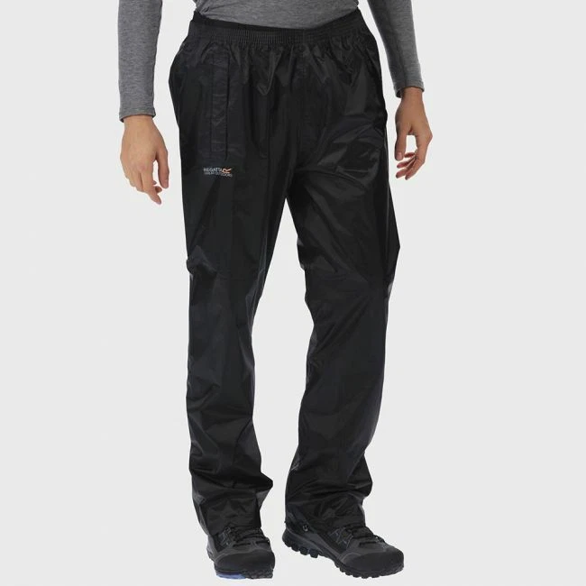 Regatta Waterproof Hydrafort Strormbreake Over Trousers Waist 33-34 Navy MEDIUM