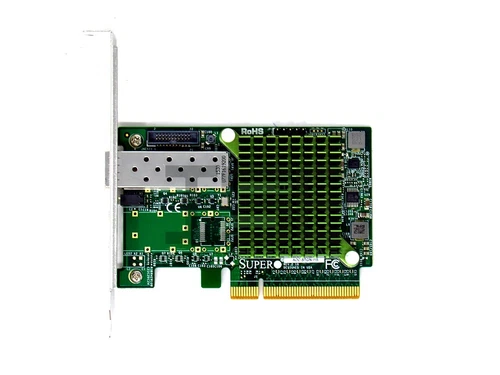 Supermicro AOC-STGN-i1S SFP+ Intel 82599 10GbE PCIe 2.0 Rev 2.10 NIC X520-DA1 - Bild 3 von 5