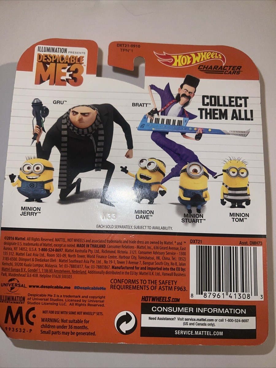 Despicable Me &Me3 Hot Wheels 10台まとめ売り Despicable Me &Me3 Hot Wheels 10台まとめ売り Hot Wheels Despicable