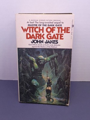 Witch of the Dark Gate John Jakes 1972 1st Paperback Edition Sci Fi Novel