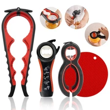 Jar Opener for Weak Hands, Easy Twist Jar Opener For Seniors with Arthritis, ...