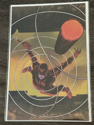 DAREDEVIL #2 (2023) David Marquez 2nd Print 1:25 Virgin Variant NM