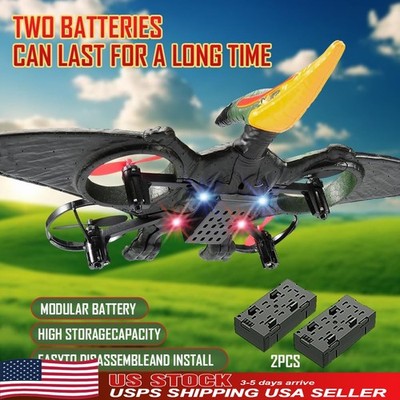 RC Dinosaur Plane 2.4G Aerobatic 4CH Easy to Fly Remote Control Aircraft Flying