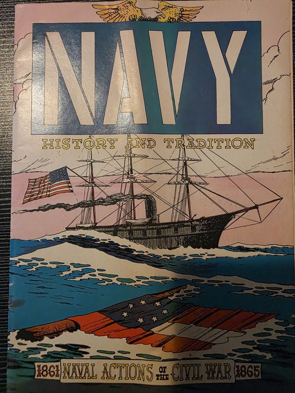 VTG 1861-1865 NAVY HISTORY & TRADITION STOKES WALESBY THEODORE ROSCO BK1T
