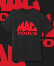 MAC TOOLS T-SHIRT RED LOGO Mechanic Tool Auto Garage Parts Car Mech Shirt Tee