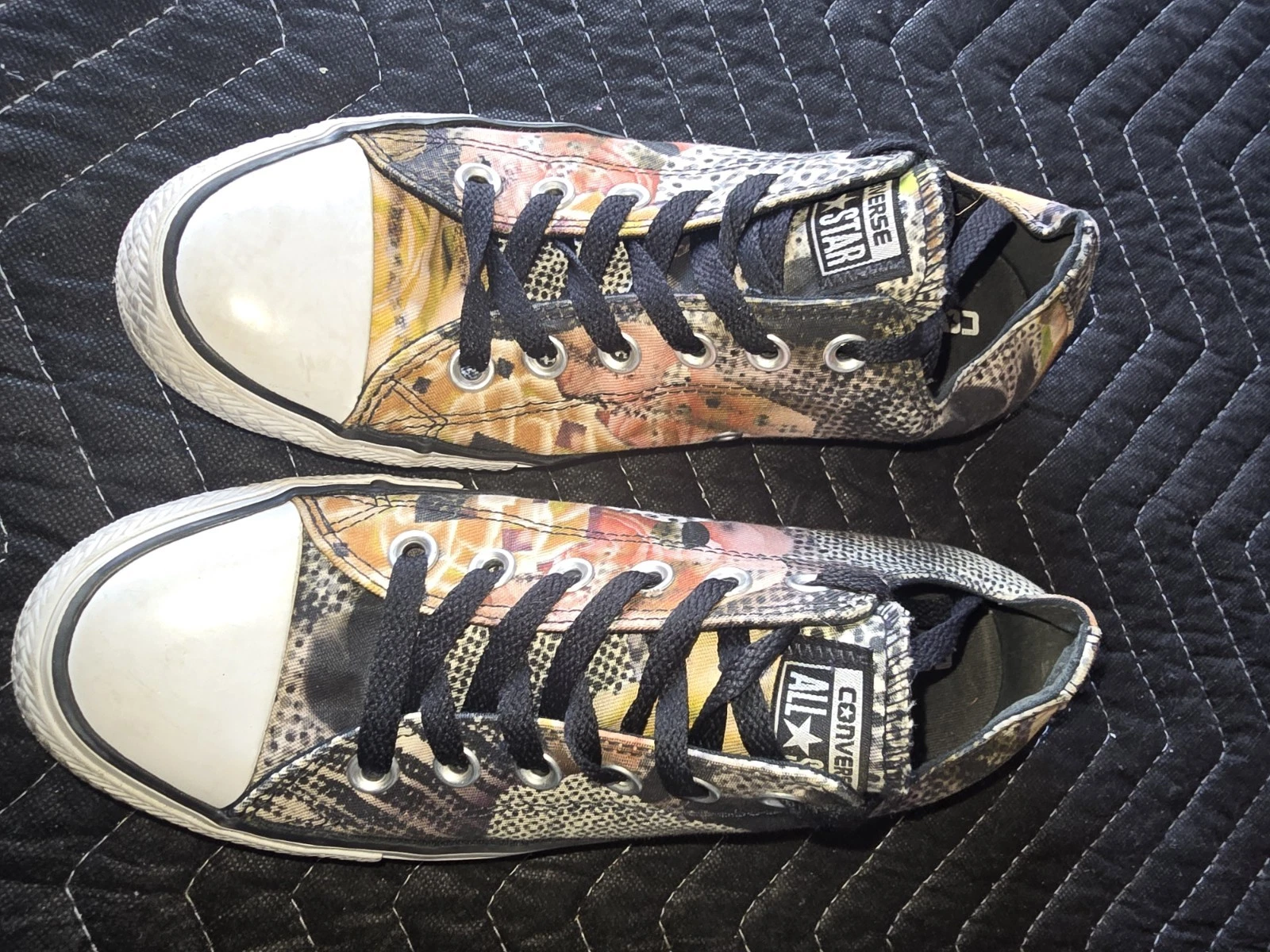 Converse Chuck Taylor All Star multicolore #553298F taglia W7 M5 bue floreale digitale