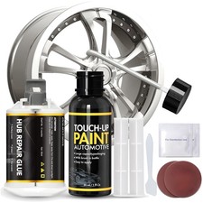 Felgenreparaturset Alufelgen Kratzer Lackschäden Silbergrau Reifen Reparatur