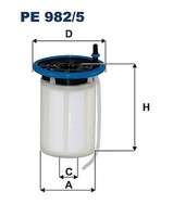 Filtron PE 982/5 Kraftstofffilter FüR Alfa Romeo, Fiat
