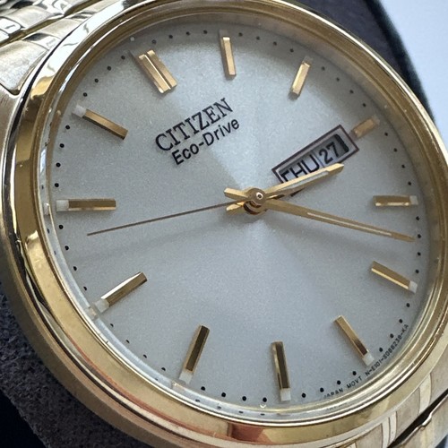 Citizen Men's Bracelet Eco Drive Flexible Band Men's Watch Item No. BM8452-99P - Picture 7 of 24