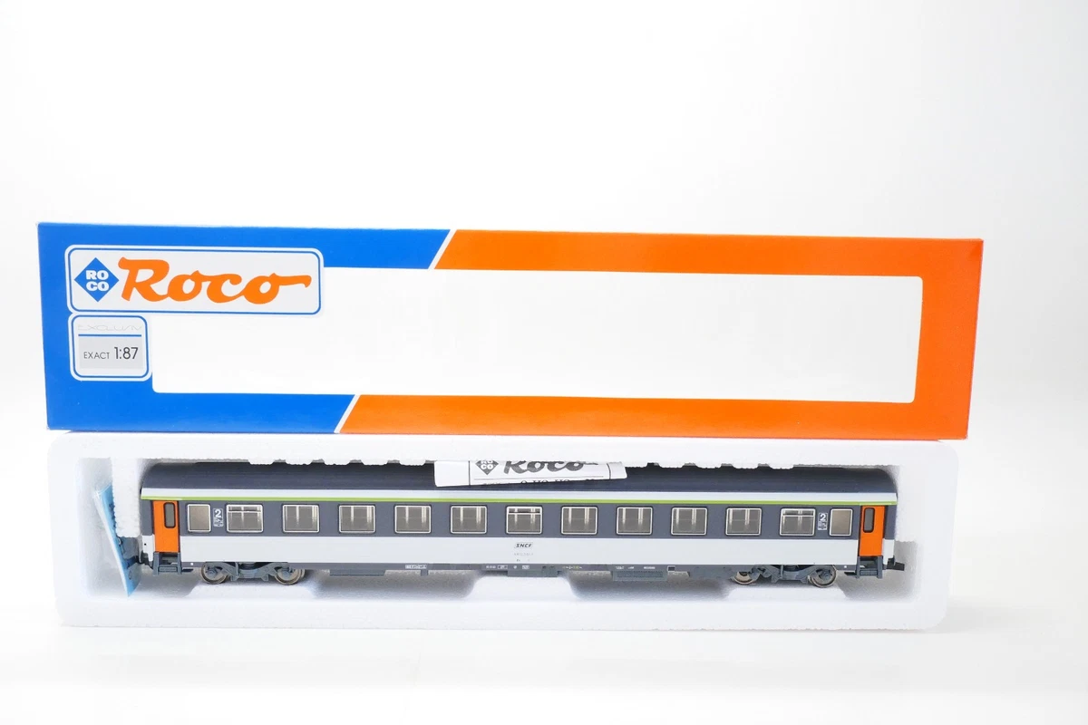 Voitures de voyageurs normaux Roco en plastique pour modélisme ferroviaire à l'échelle HO Voitures de voyageurs normaux Roco en plastique pour modélisme ferroviaire à l'échelle HO